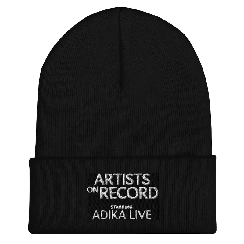 Artists on Record ADIKA Live Logo Beanie